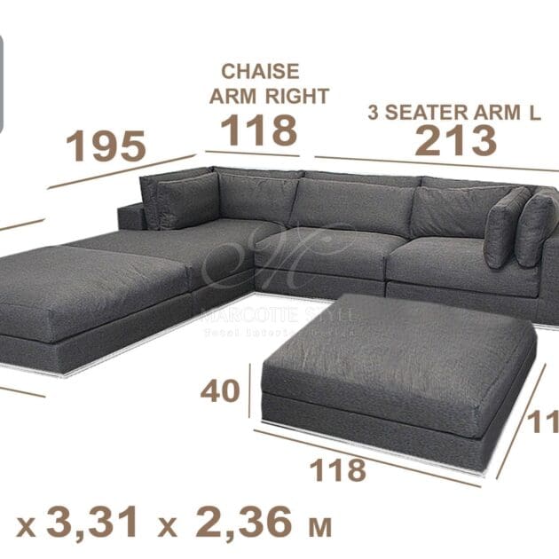 Marcottestyle Interiors Modulaire Sofa Marcottestyle