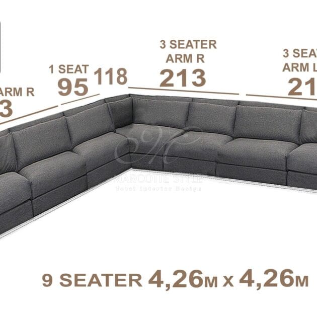 Marcottestyle Interiors Modulaire Sofa Marcottestyle