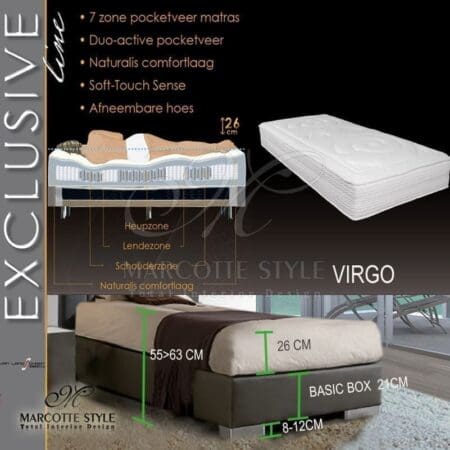 Marcottestyle Interiors Single Bed Boxspring