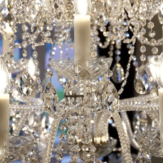 Marcottestyle Interiors Crystal Chandelier