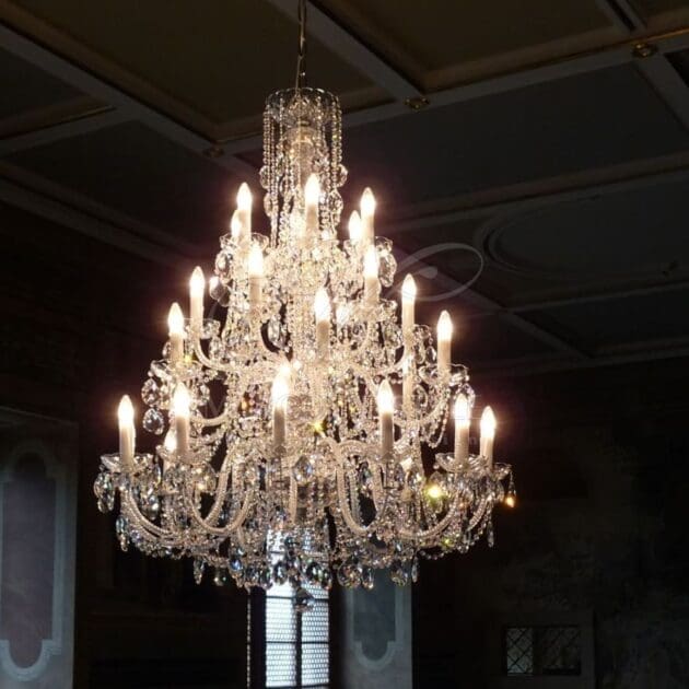 Marcottestyle Interiors Crystal Chandelier