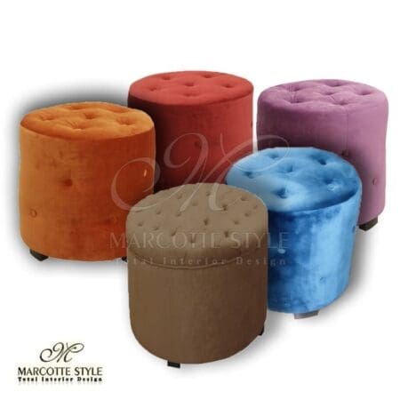 Marcottestyle Interiors Hocker