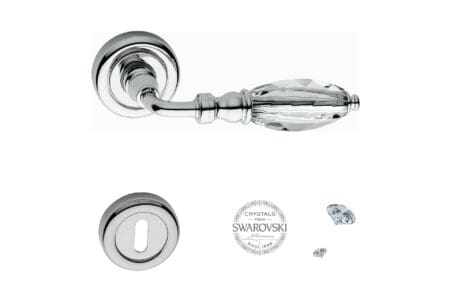 Marcottestyle Interiors Deurgreep Swarovski Chroom