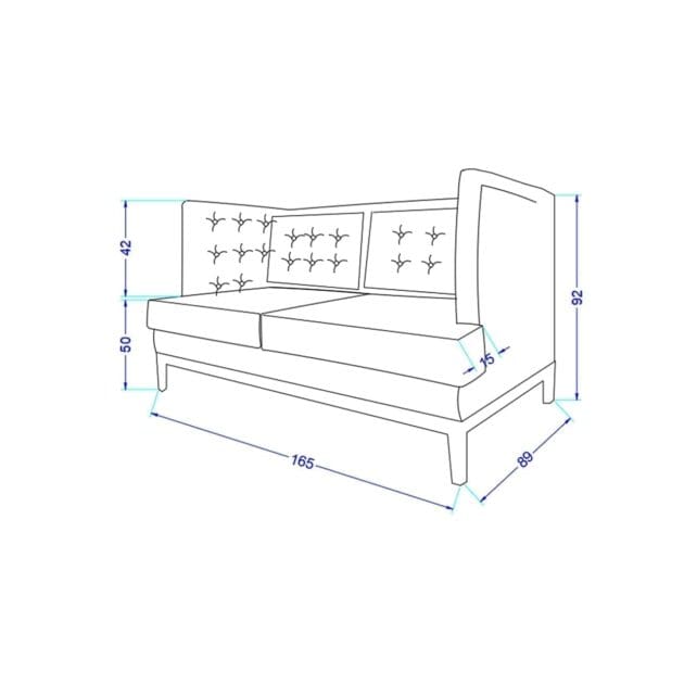 Marcottestyle Interiors Sofa Bank