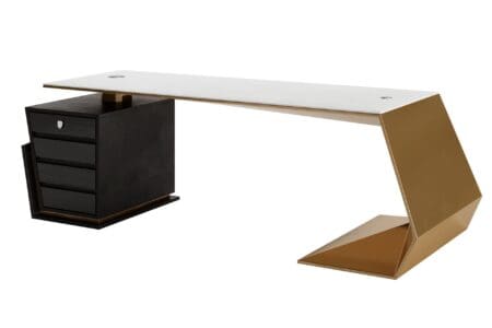 Marcottestyle Interiors Lamborghini Gt President Gold Desk By Marcottestyle