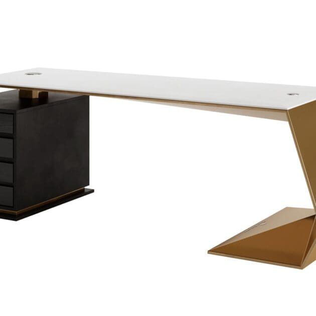 Marcottestyle Interiors Lamborghini Gt President Gold Desk By Marcottestyle