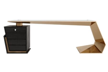 Marcottestyle Interiors Lamborghini Gt President Gold Desk By Marcottestyle