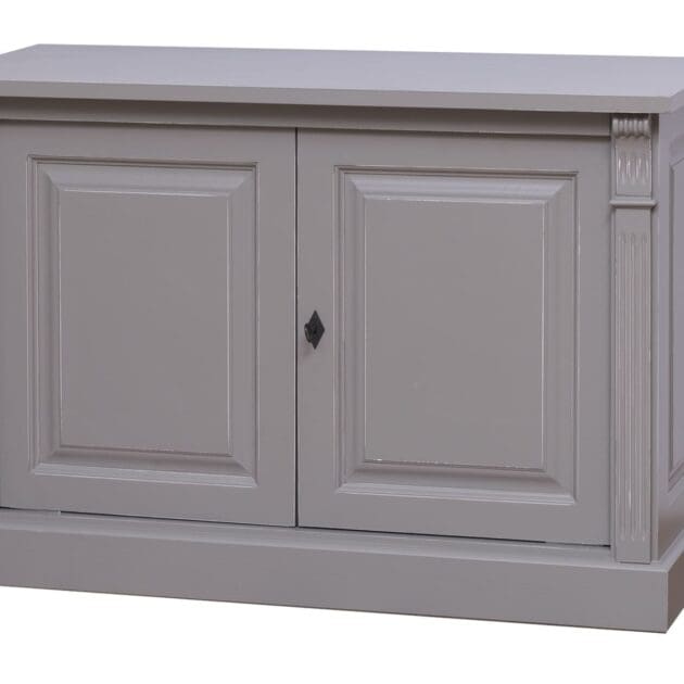 Eiken Dressoir Beaumont - Massief Eiken Dressoir Met 2 Deuren, Ideaal Voor Opbergruimte.