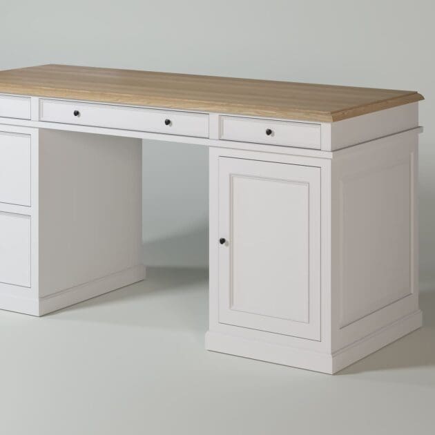 Marcottestyle Interiors Bureau,Partnerdesk,Bureau Op Maat,Luxe Eiken Bureau,Bureau Partnerdesk,Top Partnerdesk