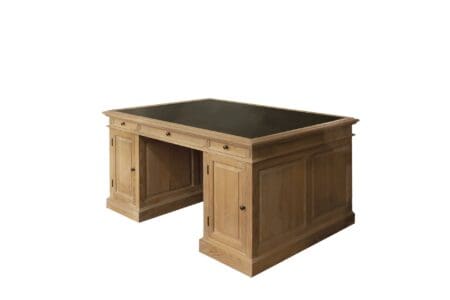 Marcottestyle Interiors Bureau,Partnerdesk,Eiken Bureau,Eiken Bureau Met Lades,Massief Eiken Bureau