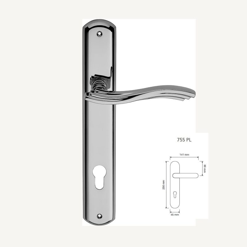 Marcottestyle-klinken-art.124-cod755-MOD.PL.OP-chrome cr-100,5