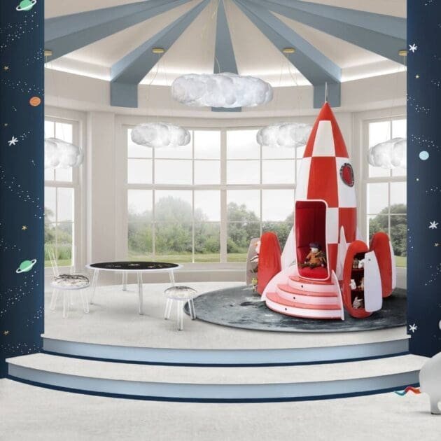 Marcottestyle Interiors Kids Bedroom Raket Marcottesyle