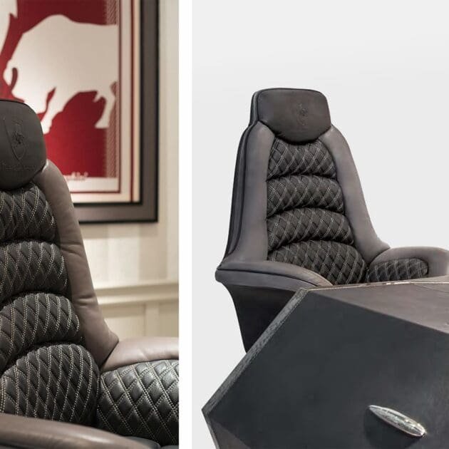 Marcottestyle Interiors Lamborghini Gt Gold President Armchair By Marcottestyle