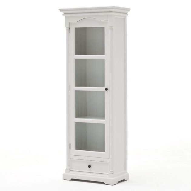 Provence single vitrine - white 5 ca606 Marcottestyle Interiors
